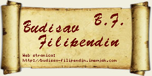 Budisav Filipendin vizit kartica